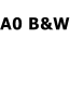 A0 B&W